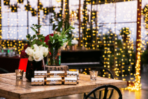 Evento aziendale di Natale Picnic Chic