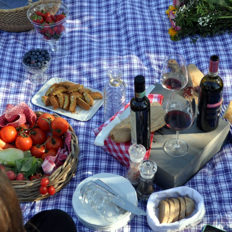 Picnic in Vigna a Siena