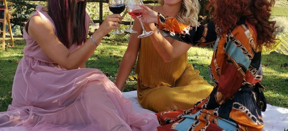 Picnic in Vigna ad Alessandria (Alto Monferrato)